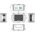 Système de stockage d&#39;énergie portable Avantages Li-ion Batterie